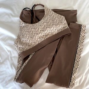 Leggings and Sports Bra set